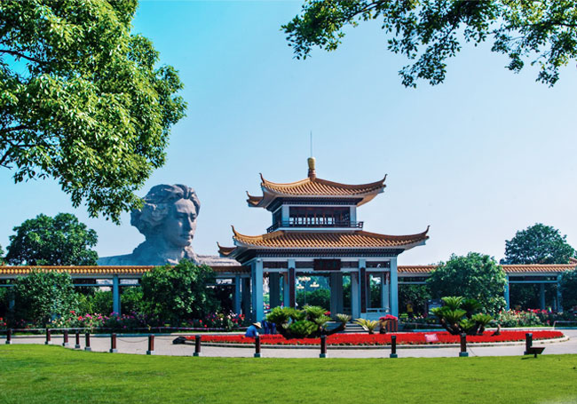 橘子洲廟前街